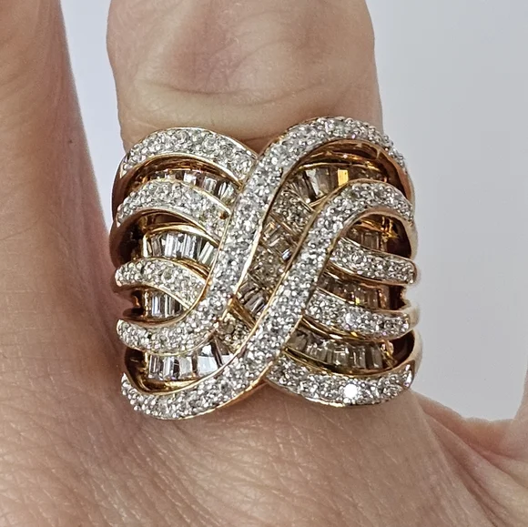 Gorgeous Victoria Wieck Absolute Gemstones & Vermeil Ring Sz 6! - Picture 9 of 11